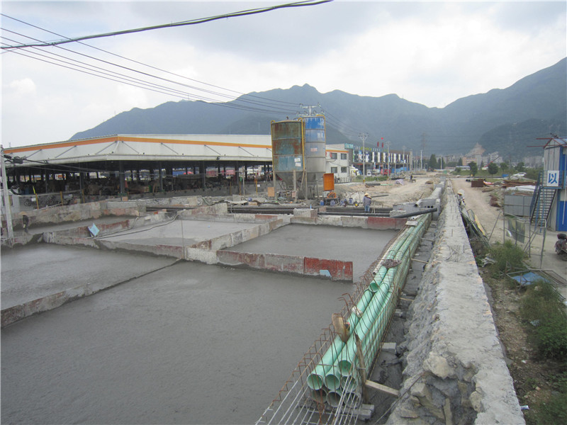 潘橋物流園橋頭填充